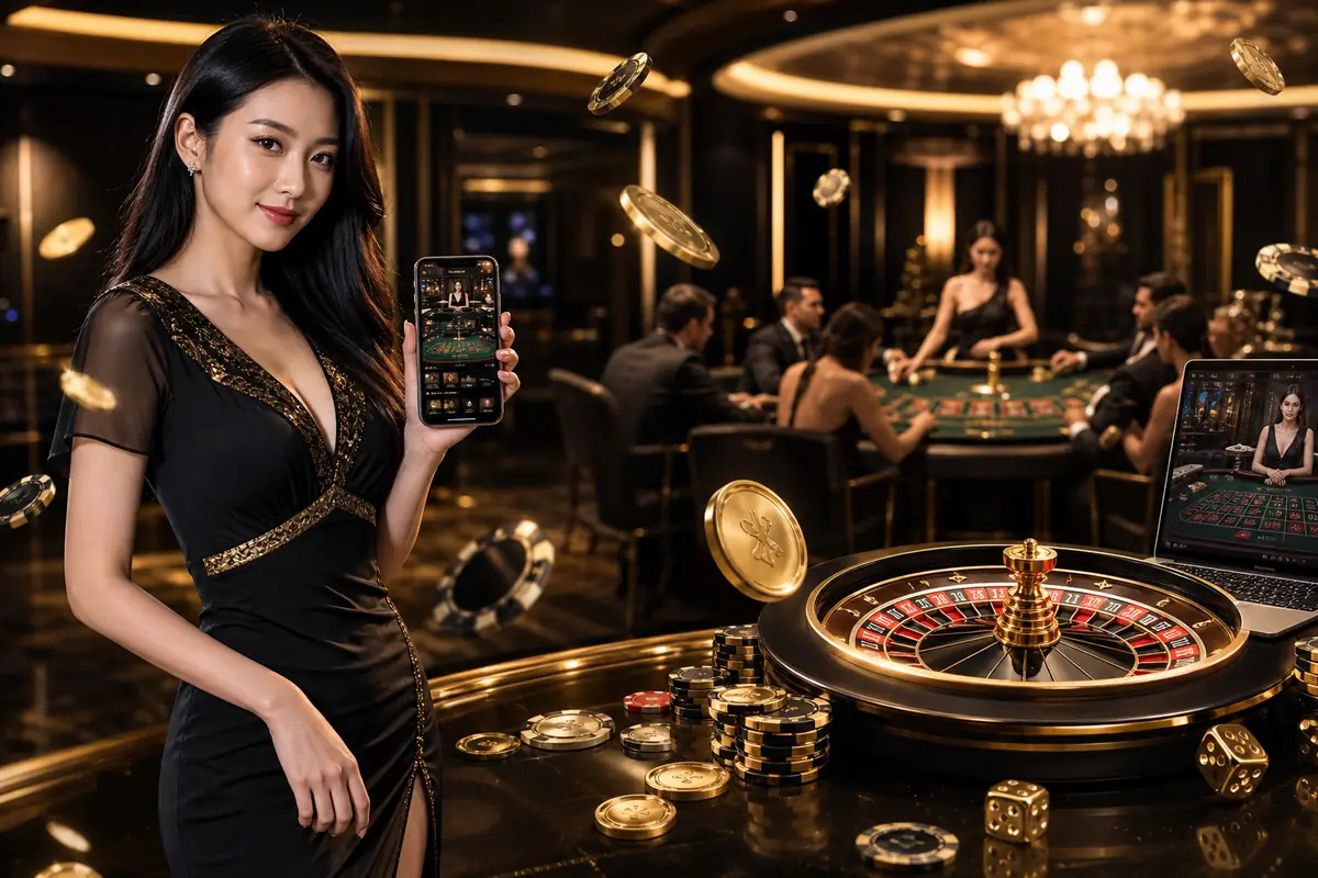 ue777 Baccarat Live Dealer စားပွဲ